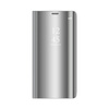 Etui Smart Clear View do Samsung Galaxy S23 srebrne