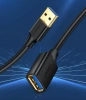 Ugreen Kabel Verlängerungsadapter USB 3.0 (weiblich) - USB 3.0 (männlich) 2 m schwarz (US129 10373)