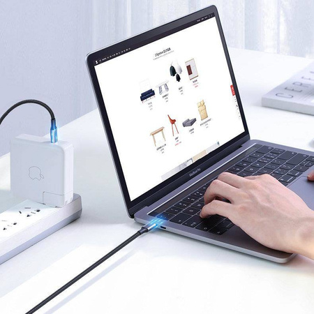 Ugreen cable USB Type C - USB Type C Power Delivery 100W Quick Charge FCP 5A 3m gray cable (90120 US316)