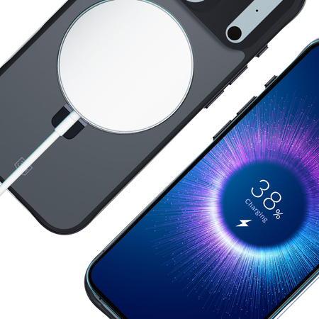 Apple iPhone 17 Pro - 3mk Smoke Case Mag&Stand