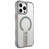 Etui Skinarma Helix do iPhone 16 Pro Max  Magnetic Charging 360 Rotating Stand titanium