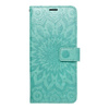Kabura MEZZO Book do SAMSUNG A14 4G / A14 5G  mandala zielony