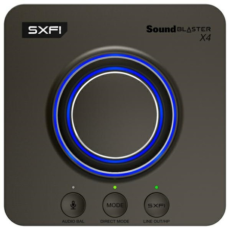 Creative Zewnętrzna karta dźwiękowa      Sound Blaster X4 USB-C