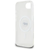 Karl Lagerfeld IML Metal Karl Head MagSafe Case for iPhone 16e White