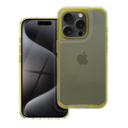 Futerał MATRIX CLEAR do IPHONE 16 PLUS żółty