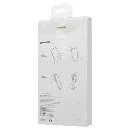 Baseus SuperCeramic Series Glass Case Glass Case for iPhone 13 Pro 6.1&quot; 2021 + Cleaning Kit