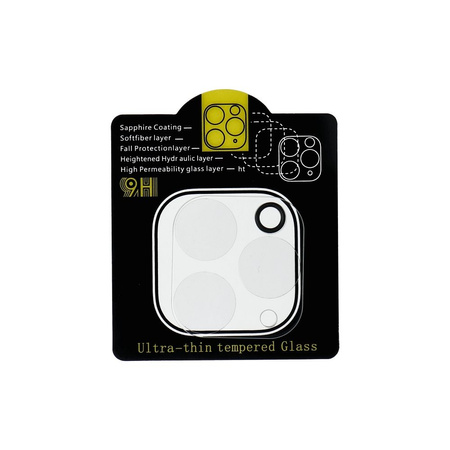 Szkło hartowane 5D Full Glue do aparatu - do iPhone 11 Pro Transparent