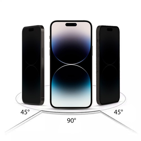Szkło Hartowane APPLE IPHONE 15 PRO Hofi Anti Spy Glass Pro+ Privacy