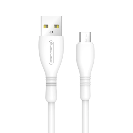 JELLICO Kabel B9 Micro USB 3.1A 1M weiss