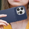 Etui Thunder Case na iPhone 16e silikonowy pancerny pokrowiec - niebieskie