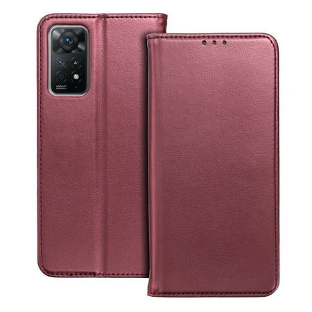 Kabura Smart Magneto do HUAWEI NOVA 12i burgundowy