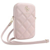 Guess Torebka GUWBZPSQSSGP różowy/pink Zip Quilted 4G
