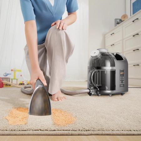 UWANT B200 12000Pa 1900W Waschstaubsauger mit Deep Cleaning Dampfreinigungsfunktion - grau