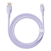 Kabel Baseus Pudding 100W USB-A - USB-C 2m - fioletowy