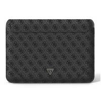 Guess Sleeve GUCS14P4TK 13/14" czarny/black 4G Uptown Triangle logo