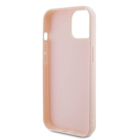 Karl Lagerfeld nakładka do iPhone 15 Plus 6,7" KLHCP15M3DMBKCP różowe HC 3D Logo Glitter