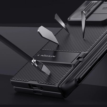 Etui Nillkin CamShield Fold Case na Samsung Galaxy Z Fold 6 5G z uchwytem na rysik - czarny