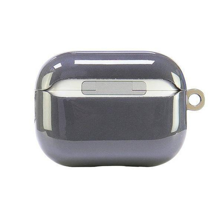 Original Handyhülle APPLE AIRPODS PRO 2 Audi IML Geometric Pattern Cover (AU-IMLAPP2-A6/D3-GY) grau