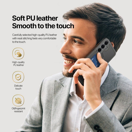 DUX DUCIS futerał RAFI II MAG z podstawką kompatybilny z MagSafe do SAMSUNG A35 czarny