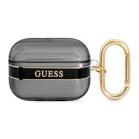 Schutzhülle APPLE AIRPODS PRO Guess AirPods Strap Collection (GUAPHHTSK) schwarz