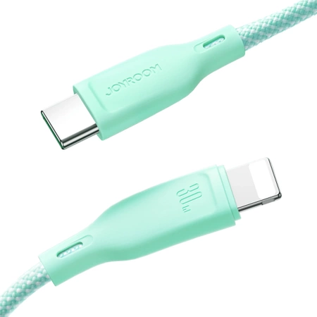 Joyroom Multi-Color Series SA34-CC3 USB-C / USB-C Cable 60W Fast Transfer 1m - Purple