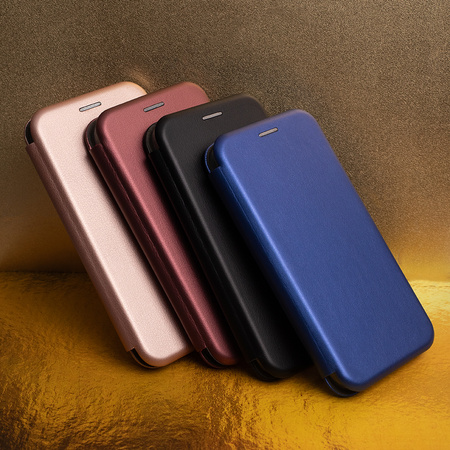 Etui Smart Diva do Samsung Galaxy M16 5G granatowe