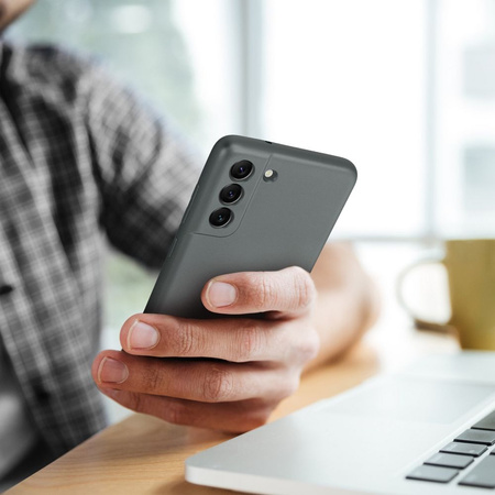 Futerał METALLIC do SAMSUNG S24 FE szary