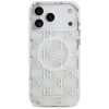 Karl Lagerfeld IML KL Monogram MagSafe Case für iPhone 17 Pro Max – Weiß
