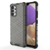 Honeycomb etui pancerny pokrowiec z żelową ramką Samsung Galaxy A03s (166,5) czarny
