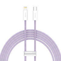 Baseus Dynamic kabel USB Typ C - Lightning Power Delivery 20W 2m fioletowy (CALD000105)