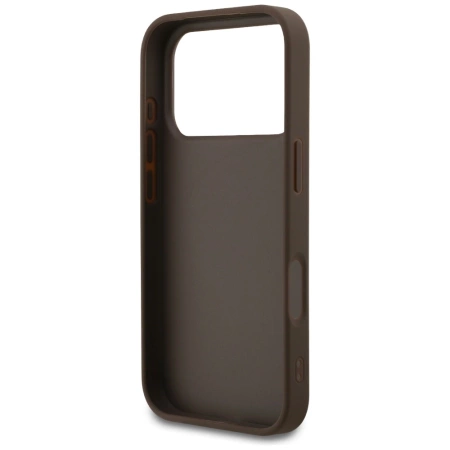 Guess 4G Classic Case for iPhone 17 Pro - Brown