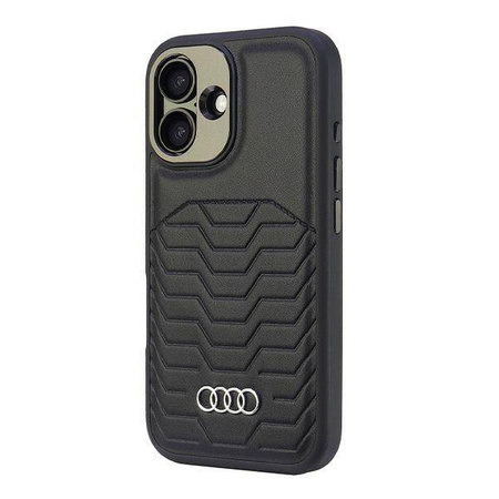 Audi nakładka Synthetic Leather MagSafe do iPhone 16 Plus 6.7" czarna