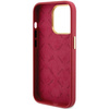 Guess nakładka do iPhone 15 Pro 6,1&quot; GUHCP15LSMBSLM magenta HC SILICONE SCRIPT METAL LOGO & FRAME