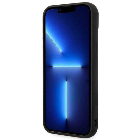 Karl Lagefeld nakładka do iPhone 14 Plus 6,7" KLHCP14MPSQAK czarna hardcase Puffy Elongated Logo