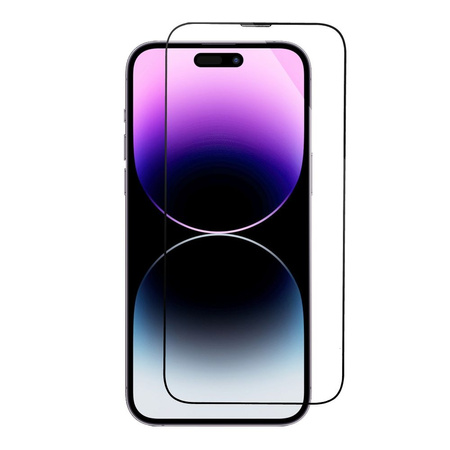5D Full Glue Tempered Glass - do iPhone 17 Air czarny + aplikator