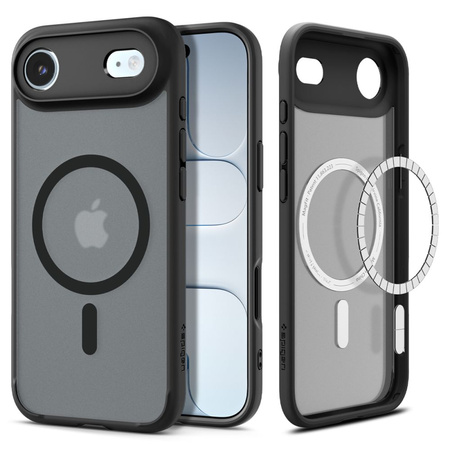 SPIGEN futerał ULTRA HYBRID MAG kompatybilny z MagSafe do IPHONE 17 Air frost black