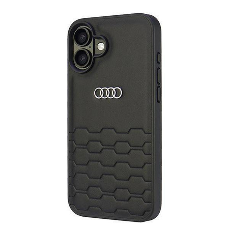 Audi nakładka Synthetic Leather do iPhone 16 Plus 6.7" czarna