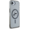 KARL LAGERFELD futerał do IPHONE 16e (SE 4 2025) kompatybilny z MagSafe KLHMPSE4HLSKCK (IML Metal KC Heads) czarny