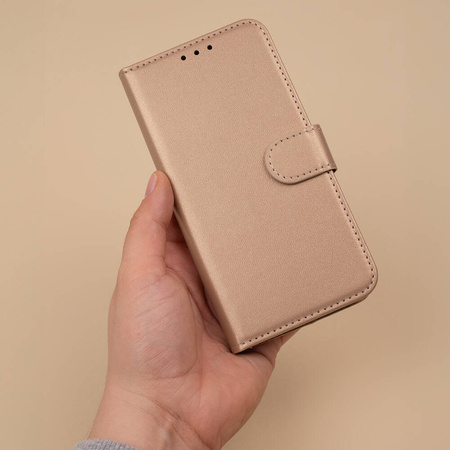 Etui Smart Classic do Samsung A71 złote