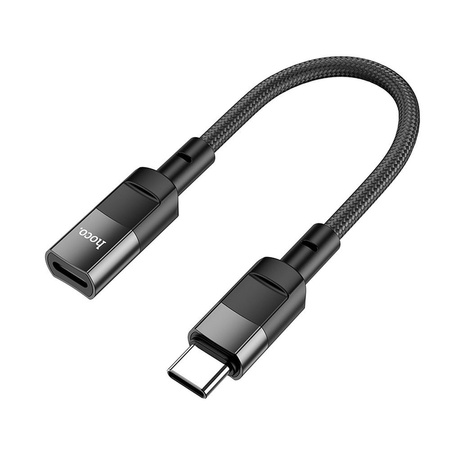 HOCO adapter Typ C (męski) do iPhone Lightning 8-pin (żeński) U107 10cm czarna