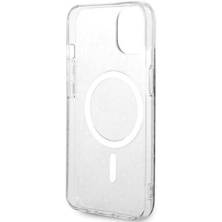 Guess IML 4G MagSafe Hülle für iPhone 15 – Schwarz