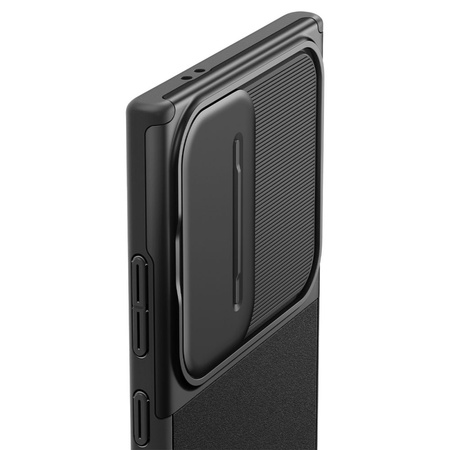 Spigen Optik Armor Hülle für Samsung Galaxy S24 Ultra – Schwarz