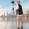 Professional Ugreen LP661 tripod for smartphones and cameras - black and gray