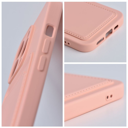 Futerał CARD CASE do IPHONE 12 różowy
