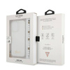 Guess GUHCP13LKPSWH iPhone 13 Pro / 13 6,1" Transparent hardcase White Pearl