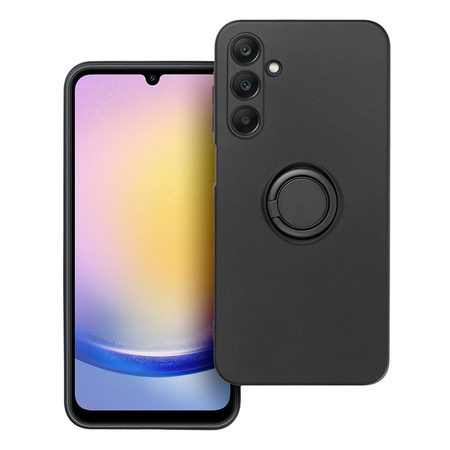Futerał SILICONE RING do SAMSUNG Galaxy A25 5G czarny