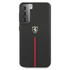 Ferrari FEOSIHCS21MBK S21+ G996 czarny/black hardcase Off Track Leather Nylon Stripe