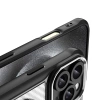 Leading Series MagSafe Silikonhülle für iPhone 16 Pro – Schwarz