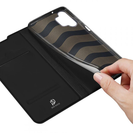 Case VIVO Y01 / Y15S with a Flip Dux Ducis Skin Leather black