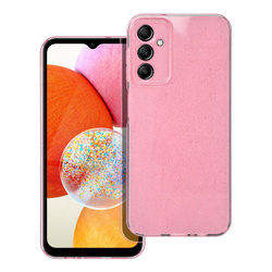 Futerał CLEAR CASE 2mm BLINK do SAMSUNG A14 5G / A14 4G różowy